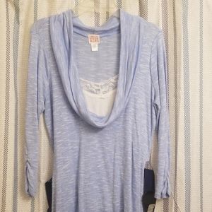 Light weight sweater, light blue